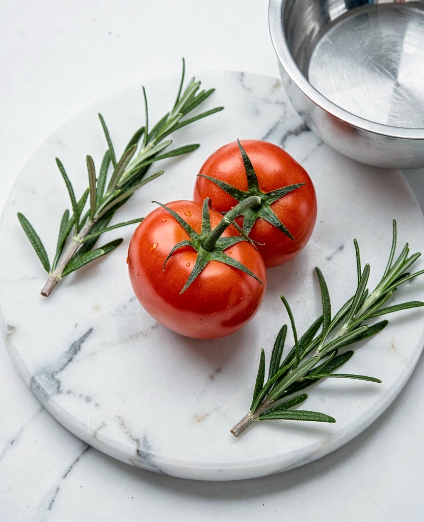 Ingredientes frescos de temporada